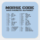 Recherche de morse autocollants Radio