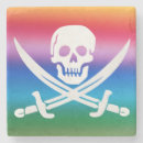 Recherche de jolly roger dessous de verres Crâne