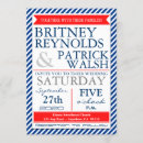 Recherche de masculin mariage invitations Bleu marine