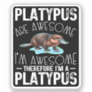 Recherche de platypus autocollants Pour tous
