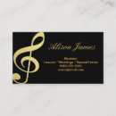 Recherche de musicians cartes visite Musicien