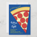 Recherche de tranche pizza invitations Enfants
