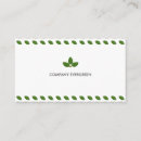 Recherche de feuille laurier cartes visite Moderne
