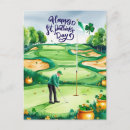 Recherche de shamrocks cartes postales Chanceux