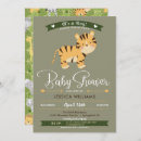 Recherche de tiger baby shower invitations Safari