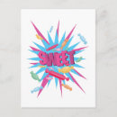 Recherche de bonbons cartes postales Sucré