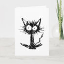 Recherche de grand chat vœux cartes Noir
