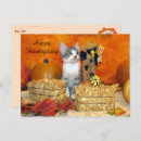 Recherche de chat halloween cartes postales Action de grâces