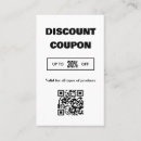 Zoek naar coupons visitekaartjes Kortingskaart