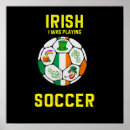 Recherche de trèfle chanceux posters Irlandais