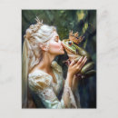 Recherche de prince grenouille cartes postales Amour