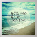 Recherche de ciel et mer posters Amour