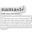 Zoek naar meditatie stickers Namast