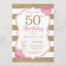 Recherche de pink floral invitations Rose et or