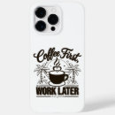 Recherche de humour de café iphone coques Typographie