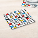 Recherche de mondrian dessous de verres Moderne