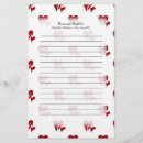 Zoek naar rood hart briefpapier Patroon