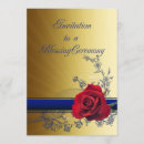 Recherche de bénédiction invitations Rouge