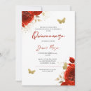 Recherche de papillon rouge invitations Rouge et or