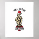 Recherche de coeur gothique posters Vintage