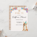 Recherche de corgi invitations Fête d'anniversaire