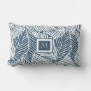 Recherche de bleu tropical coussins Bleu et blanc