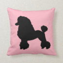 Recherche de caniche noir coussins Amoureux des chiens