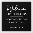 Recherche de fenêtre ouverte posters Heures d'ouverture