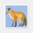 Recherche de renard rouge serviettes Sauvage