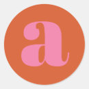 Recherche de elegant autocollants Monogramme