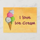 Recherche de ice cream cartes postales Kawaii