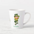 Recherche de leprechaun tasses Shamrock