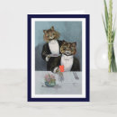 Zoek naar vintage kat kaarten Louis wain