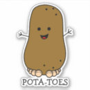 Recherche de pomme de terre autocollants Amusant