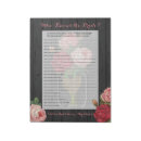 Recherche de mariage vintage blocsnotes Rustique