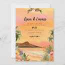 Recherche de hawaï mariage invitations Hawaii