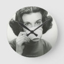 Recherche de boire horloges Noir et blanc