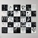 Recherche de trente posters Moderne