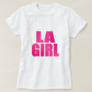 Recherche de los angeles femme tshirts Typographie