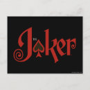 Recherche de le joker cartes postales Film de batman