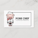 Recherche de porc drôle cartes visite Mignon