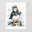 Recherche de macareux cartes postales Illustration
