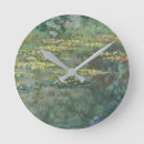 Recherche de peinture impressionniste horloges Claude monet