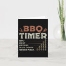 Zoek naar grappige barbecue kaarten Chef