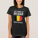 Recherche de fierté belge tshirts Drapeau