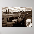 Recherche de tracteurs vintages posters Agriculture