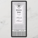 Recherche de billet blanc noir invitations Rayures