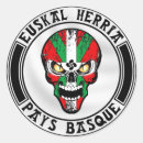 Recherche de drapeau basque autocollants Herria