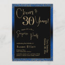Recherche de 30ans anniversaire invitations Fête surprise