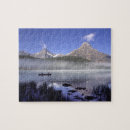 Recherche de pêcheurs sur puzzles Montagne